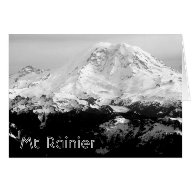 Mt Rainier (Front Horizontal)