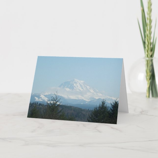 Mt Rainier Card (Front)
