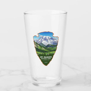 Mt. Rainier National Park Arrowhead Glass