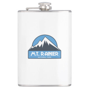 Mt. Rainier National Park Hip Flask