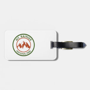 Mt. Rainier National Park Luggage Tag