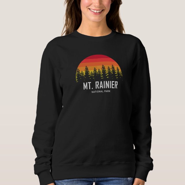 Mt. Rainier National Park Premium_3 Sweatshirt (Front)