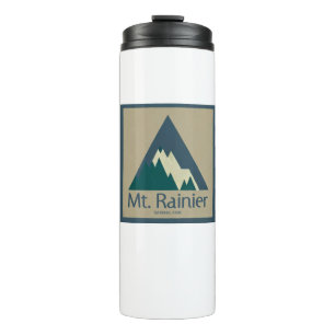 Mt. Rainier National Park Rustic Thermal Tumbler