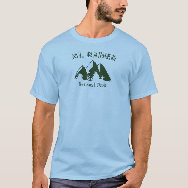 Mt. Rainier National Park T-Shirt (Front)