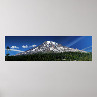 Mt. Rainier Panorama 3 Poster