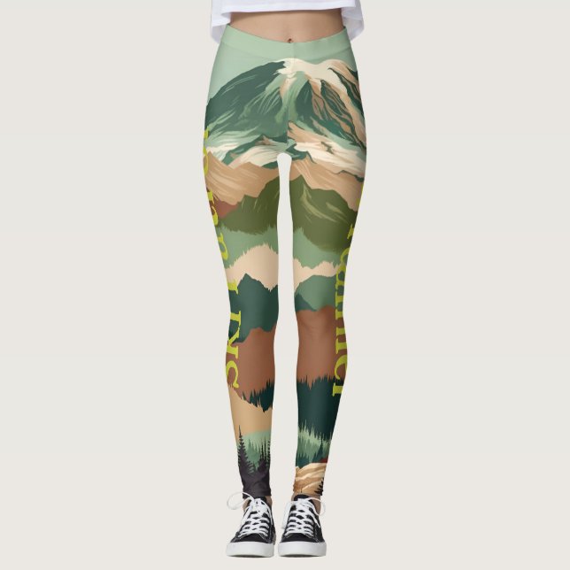 Mt Rainier Patrol Leggings (Front)
