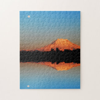Mt Rainier Reflections Jigsaw Puzzle