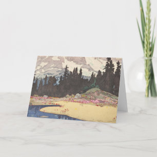Mt. Rainier (Reniya-Yama) From The American Series Card