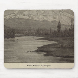 Mt Rainier Steilacoom Beach Mouse Pad