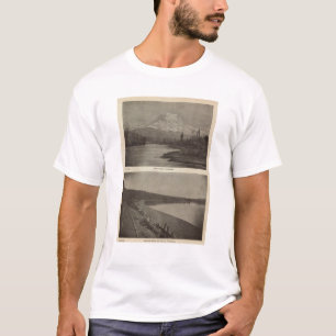 Mt Rainier Steilacoom Beach T-Shirt