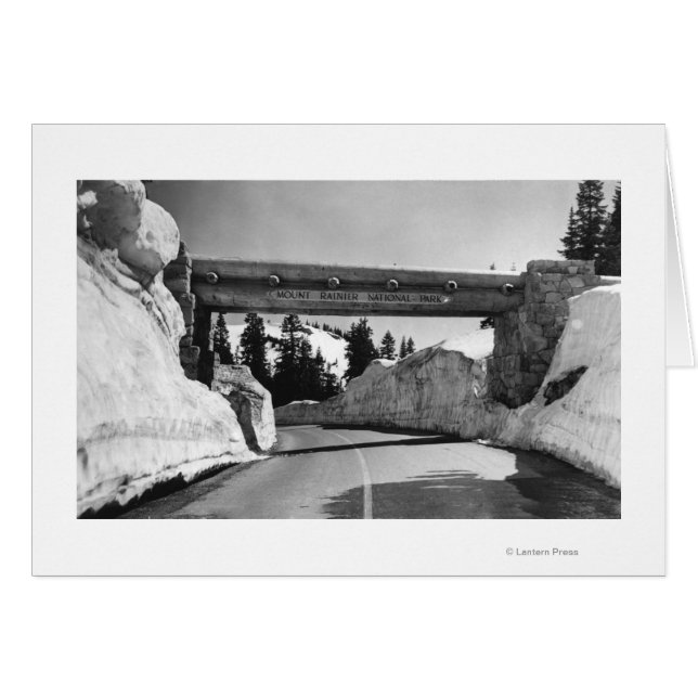 Mt. Rainier, WA Chinook Pass Summit Naches Pass (Front Horizontal)