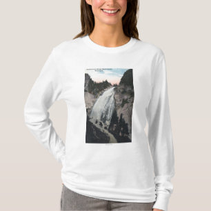 Mt. Rainier, Washington - View of Sluiskin Falls T-Shirt
