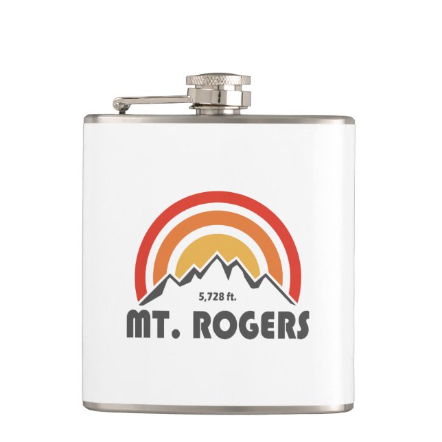 Mt. Rogers Hip Flask (Front)