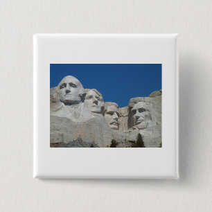 Mt. Rushmore 15 Cm Square Badge