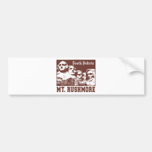 Mt. Rushmore Bumper Sticker