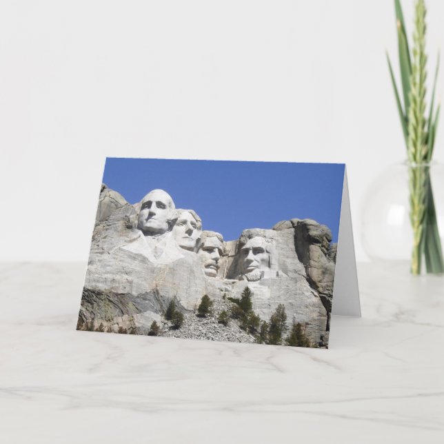 Mt Rushmore Card (Front)