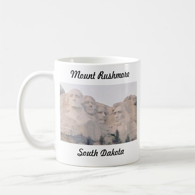 Mt. Rushmore Coffee Mug (Left)