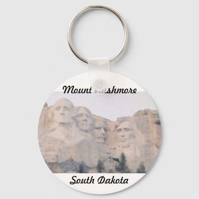 Mt. Rushmore Key Ring (Front)