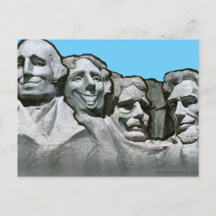 Mt Rushmore Postcard