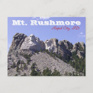 Mt. Rushmore Postcard