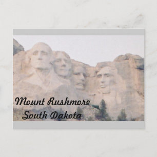Mt. Rushmore Postcard
