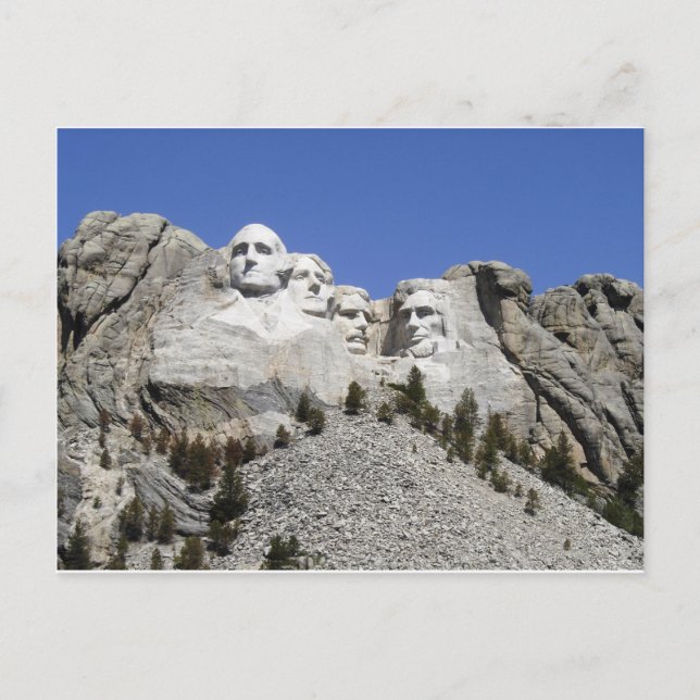 Mt Rushmore Postcard (Front)