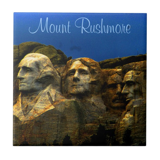 Mt Rushmore Tile (Front)