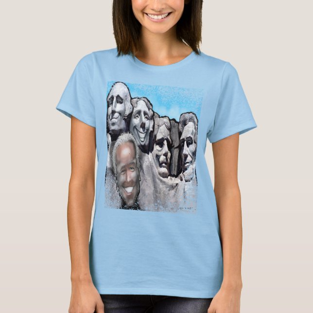 Mt. Rushmore with Biden T-Shirt (Front)