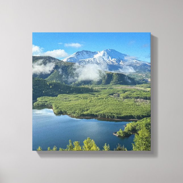 Mt. Saint Helens 10 x 10 wrapped canvas (Front)
