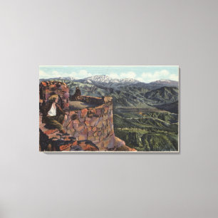 Mt. San Bernardino, Rim O' The World Hwy Canvas Print