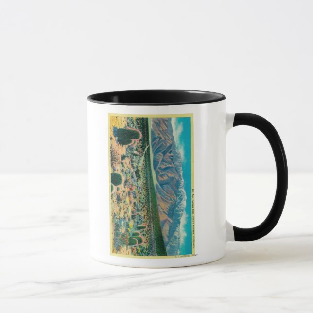 Mt. San Jacinto from Devil's Garden Mug (Right)