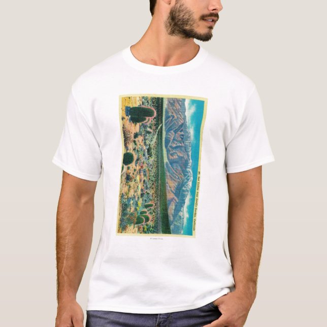 Mt. San Jacinto from Devil's Garden T-Shirt (Front)