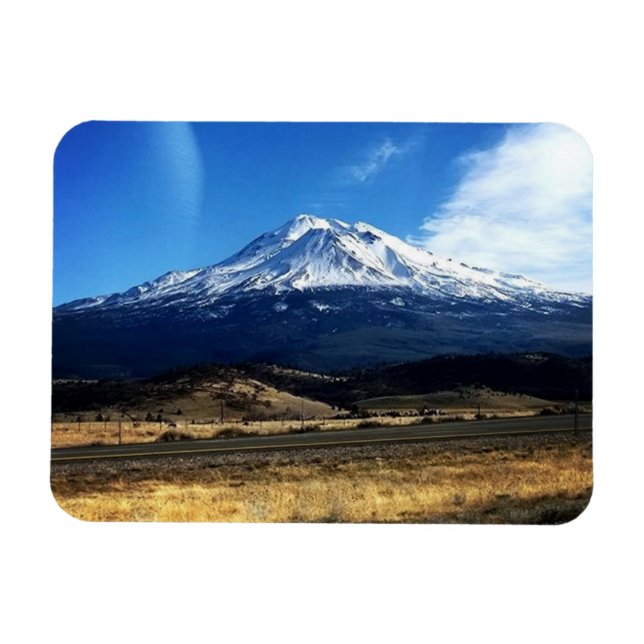 Mt. Shasta, CA Magnet (Horizontal)