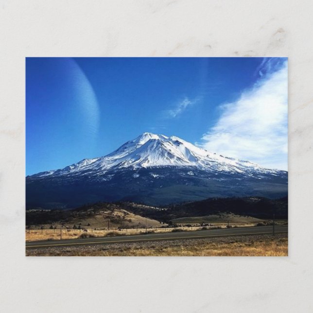 Mt. Shasta, CA Postcard (Front)