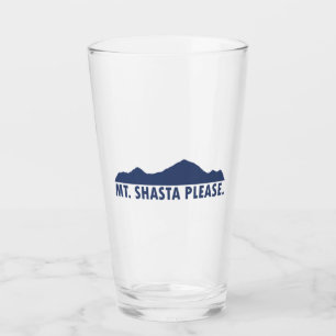 Mt. Shasta California Please Glass