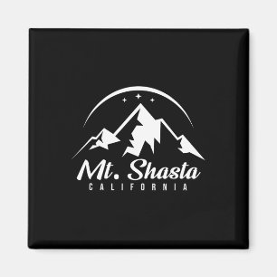 Mt. Shasta California Ski Resort Skiing Snowboardi Magnet