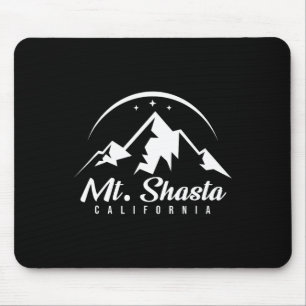 Mt. Shasta California Ski Resort Skiing Snowboardi Mouse Pad