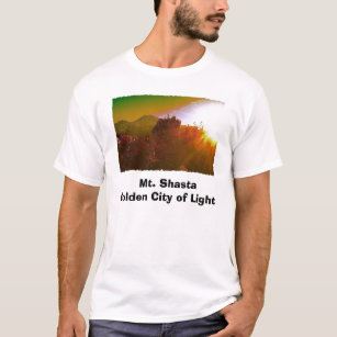 Mt. Shasta Golden City of Light T-Shirt