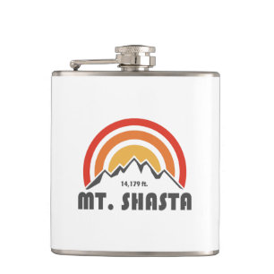 Mt. Shasta Hip Flask