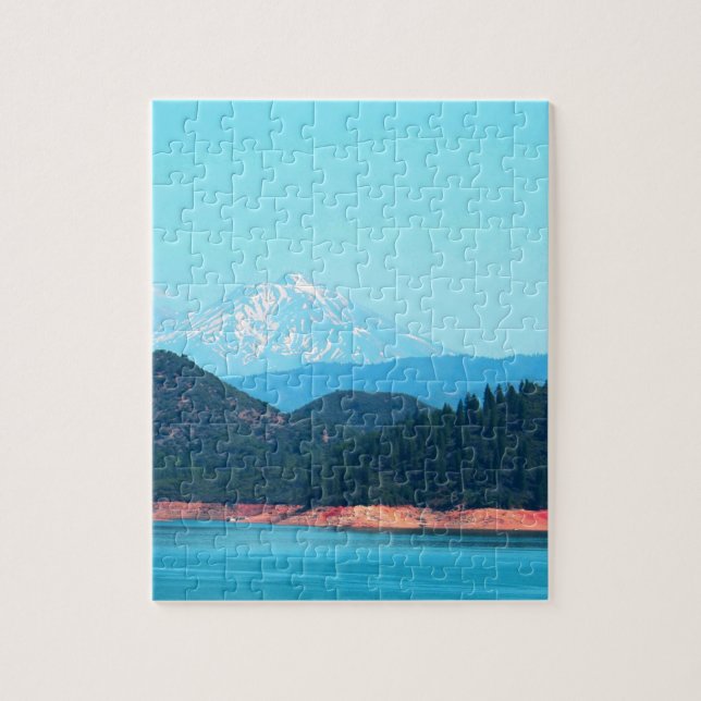 Mt Shasta Jigsaw Puzzle (Vertical)