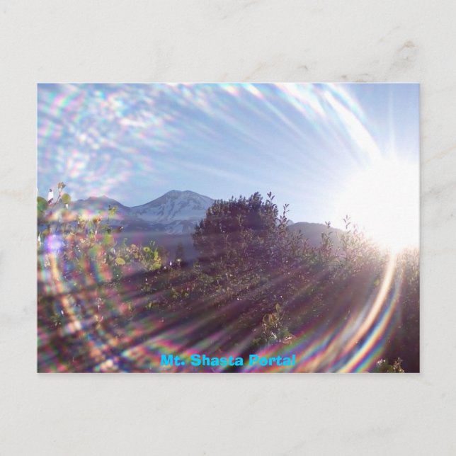Mt. Shasta Portal Postcard (Front)