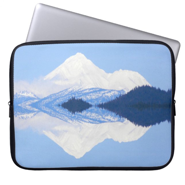 Mt. Shasta reflections......  Laptop Sleeve (Front)
