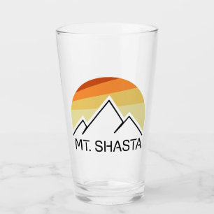 Mt. Shasta Retro Glass
