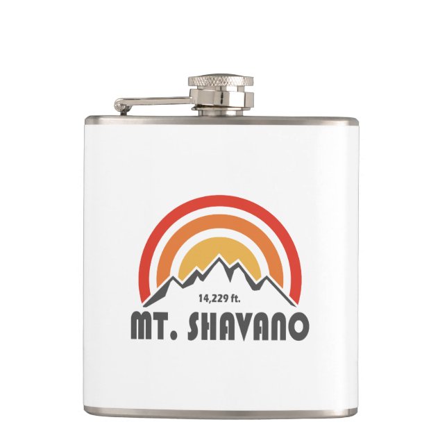 Mt. Shavano Hip Flask (Front)