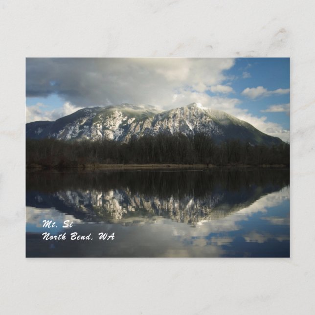 Mt. Si Postcard (Front)