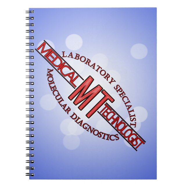 MT SPECIALIST MOLECULAR DIAGNOSTICS MEDICAL TECH NOTEBOOK (Front)