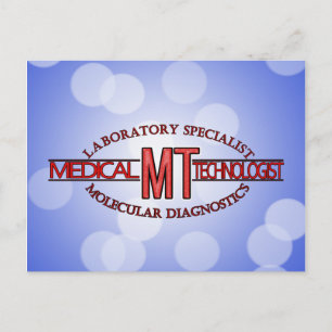 MT SPECIALIST MOLECULAR DIAGNOSTICS MEDICAL TECH POSTCARD
