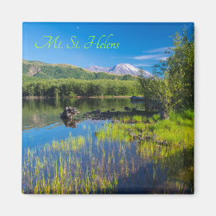 Mt. St. Helens from Coldwater Lake Magnet