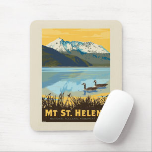 Mt St. Helens Washington Mouse Pad