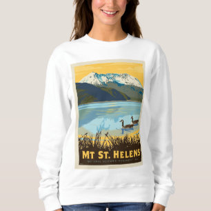 Mt St. Helens   Washington Sweatshirt